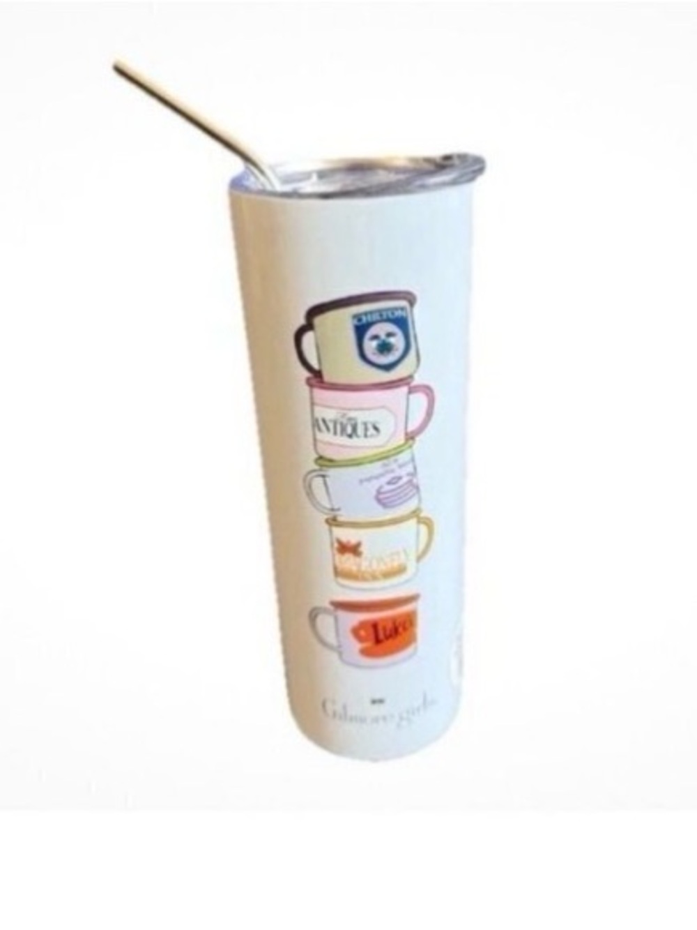 Gilmore Girls 25th Anniversary Stainless Steel 21.3oz Tumbler With Straw